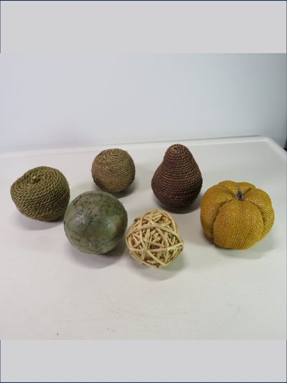 Textured (6) Decor items (vase, bowl, or shelf decor)
